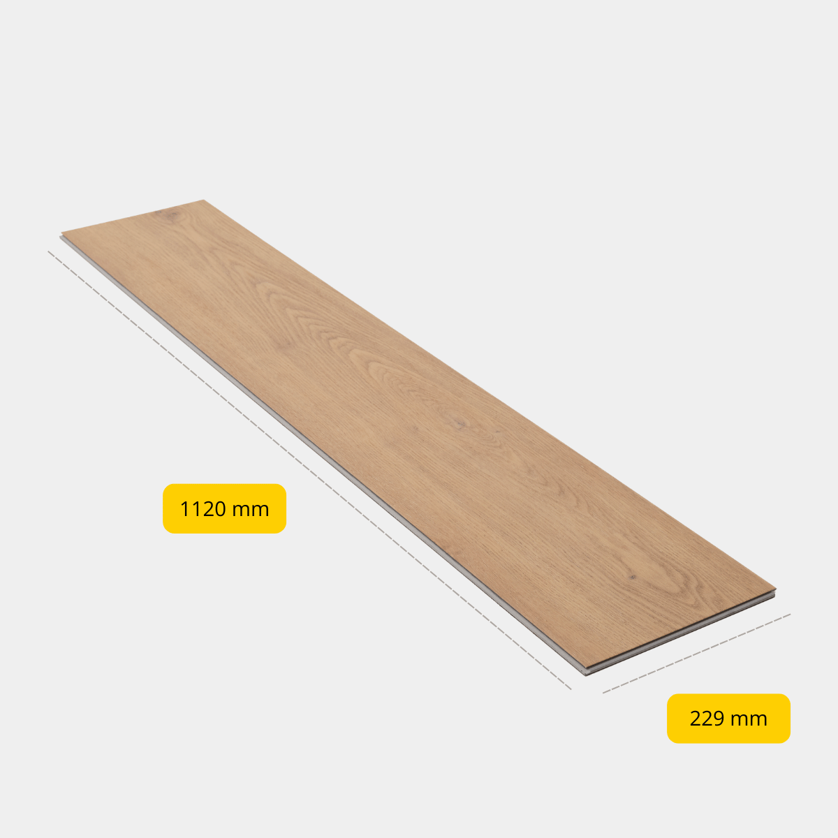 CHECK - Klik PVC met geïntegreerde ondervloer - Altenwald eiken - Extra breed