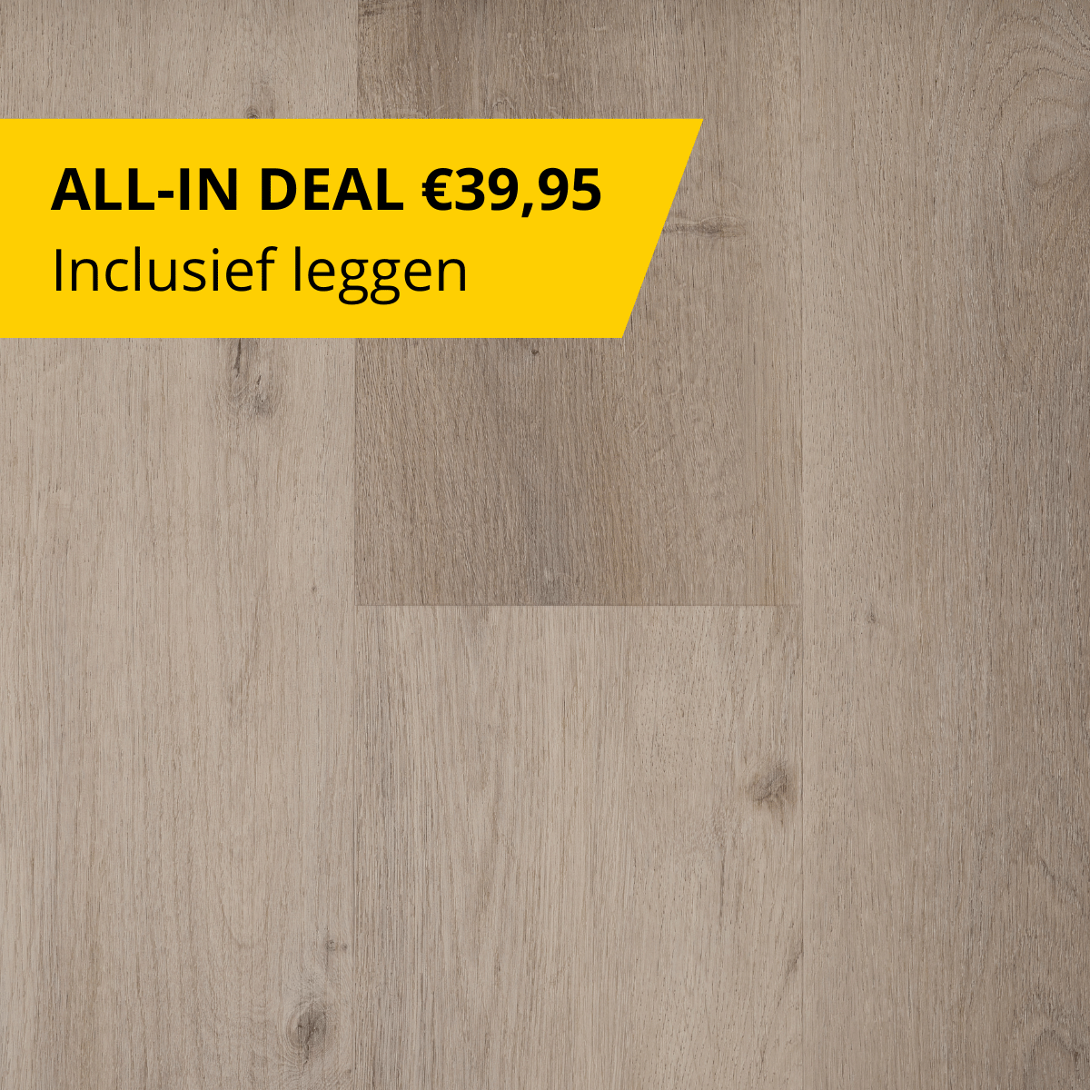 CHECK - Klick PVC mit integrierter Unterlage - Lausitzer Eiche - Extrabreit