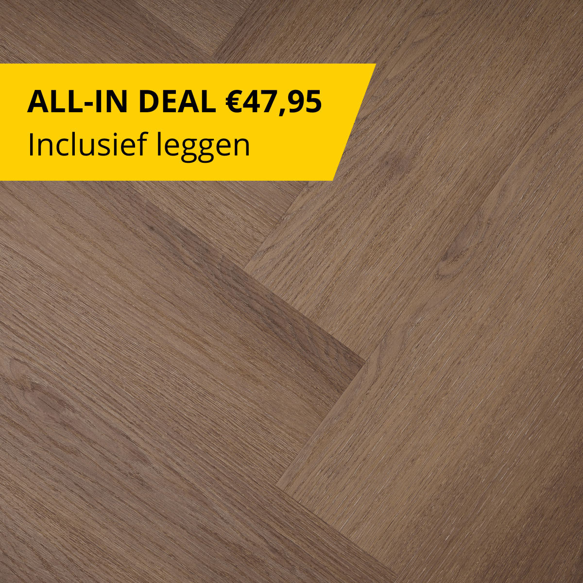 CHECK - Klick PVC mit integrierter Unterlage - Boxbach Eiche - Fischgrät